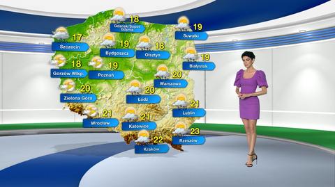 Prognoza pogody na czwartek