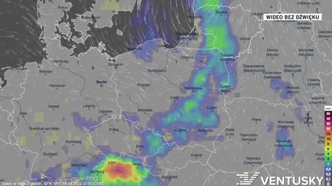 Prognoza opadów na okres 14-18.09