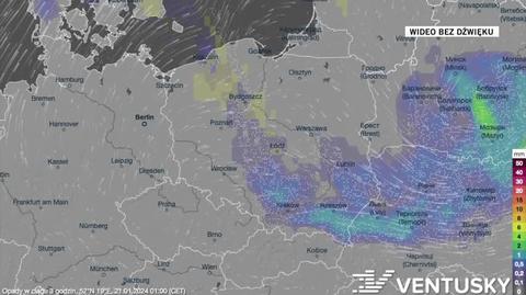 Prognozowane opady w nadchodzących dniach 