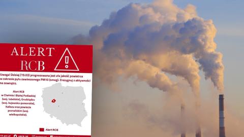 "Jak każdej zimy tak również teraz stężenie smogu w powietrzu rośnie"