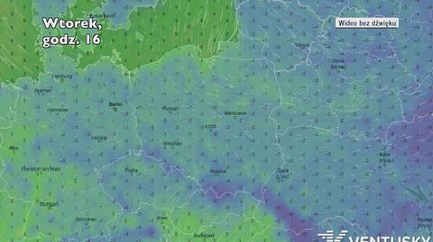 Temperatura w najbliższych dniach (ventusky.com)