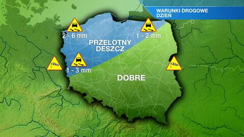 Warunki drogowe w piątek 29.12