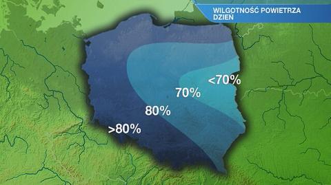 Warunki biometeorologiczne w sobotę