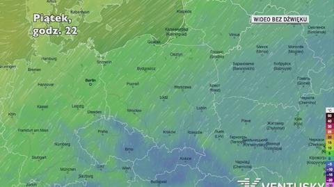 Prognozowana temperatura w najbliższych dniach