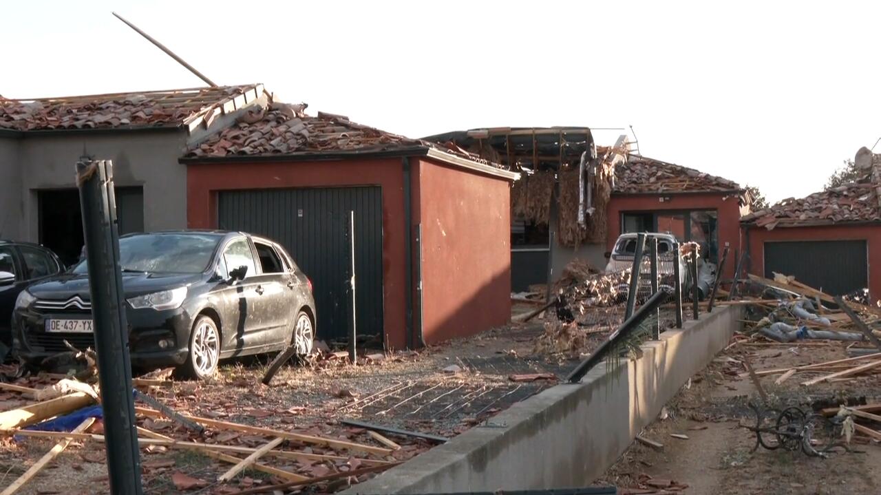 Tornado pod Carcassonne raniło dziesiątki osób. Mieszkańcy: „To prawdziwa apokalipsa"