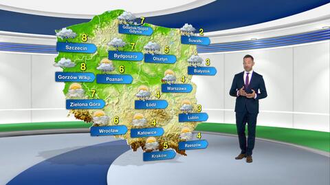 Prognoza pogody na wtorek 23.11