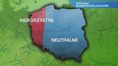 Warunki biometeo w środę 27.11