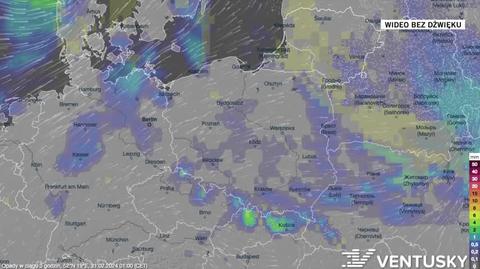 Prognoza opadów na okres 21-25.02