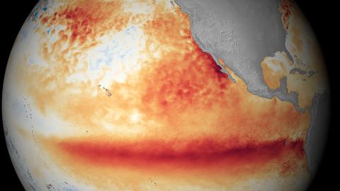 Pierwsze oznaki El Nino uchwycone przez satelitę