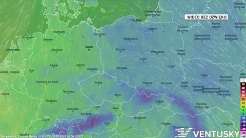 Prognoza temperatury na kolejne dni