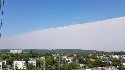 Dziwne zjawisko atmosferyczne nad Katowicami