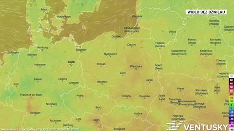 Prognoza temperatury na okres 22-26.07 