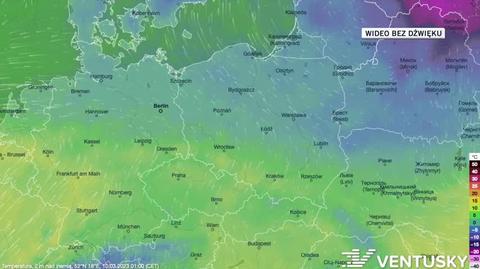 Prognoza temperatury na kolejne dni