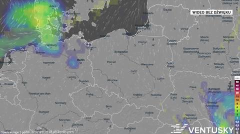 Prognoza opadów na okres 21-25.03