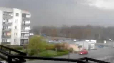 burza w Pruszkowie 20.04.2012