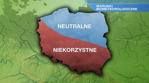 Warunki biometeo we wtorek