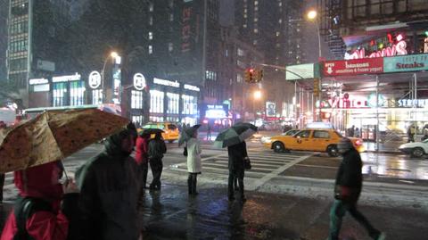 Nowy Jork - pierwszy snieg, kolejny problem (5)