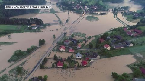 Podtopienia w gminie Modliborzyce