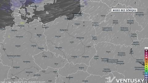 Prognoza opadów w dniach 10-14.12