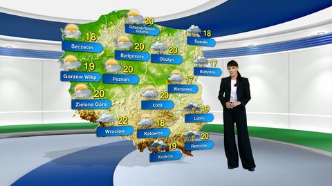 Prognoza pogody na poniedziałek
