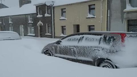 Zima w Wexford Irlandia