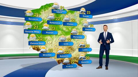 Prognoza pogody na wtorek