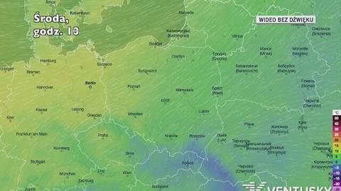 Prognozowana temperatura w najbliższych dniach