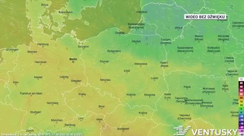 Prognoza temperatury na kolejne dni