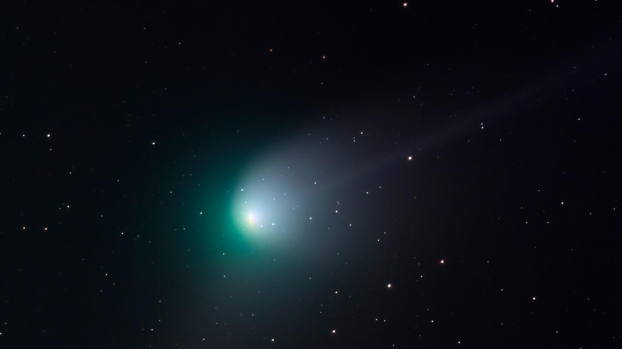 Comet C/2022 E3 (ZTF).  Tonight, the green comet will be closest to our planet
