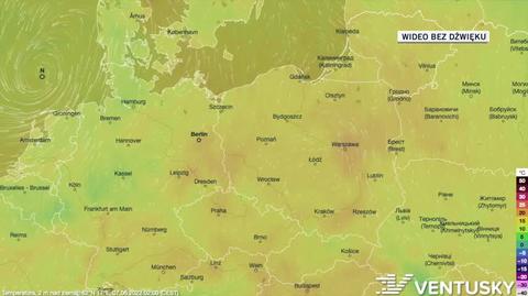 Prognoza temperatury na kolejne dni