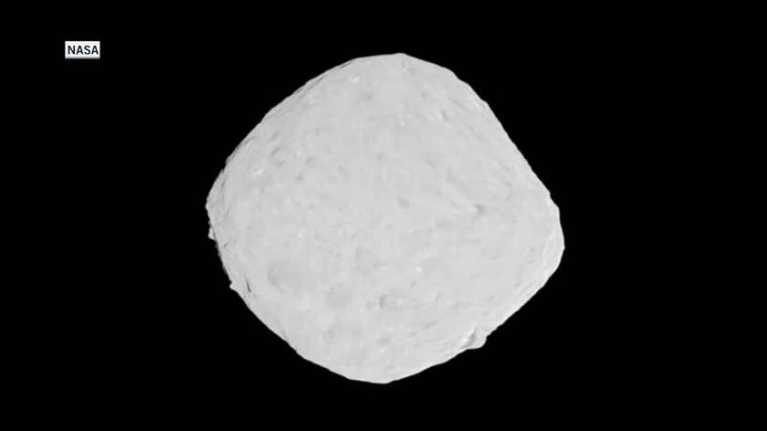 Trójwymiarowy model asteroidy Bennu