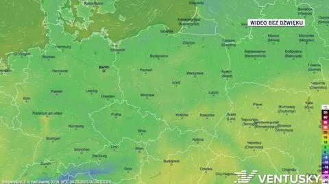 Prognoza temperatury na kolejne dni