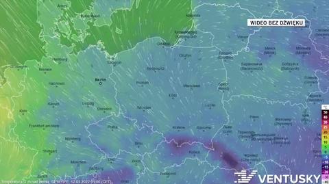 Prognoza temperatury na kolejne dni