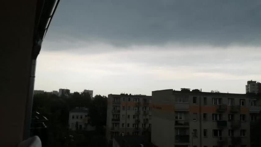 Burza w Białymstoku