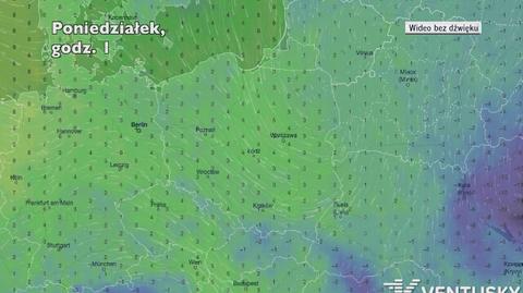 Temperatura w następnych dniach