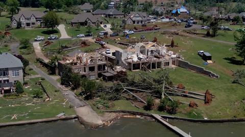 Tornada i gwałtowne burze w północno-wschodniej części USA