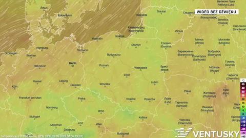 Prognozowana temperatura w najbliższych dniach