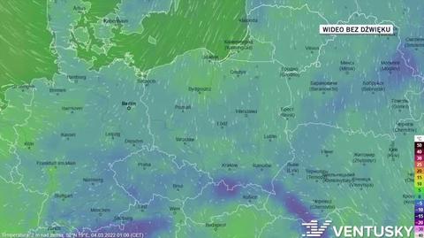 Prognoza temperatury na kolejne dni