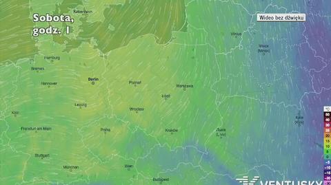 Prognozowana temperatura w następnych dniach