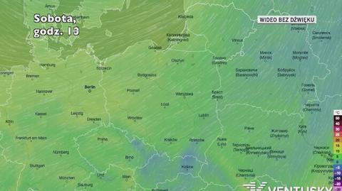 Prognozowana temperatura w najbliższych dniach