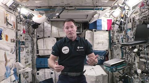 Thomas Pesquet na pokładzie ISS