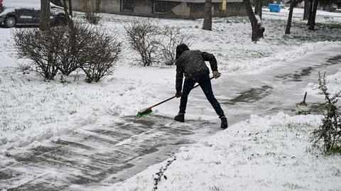 Zimowa aura w Przemyślu 