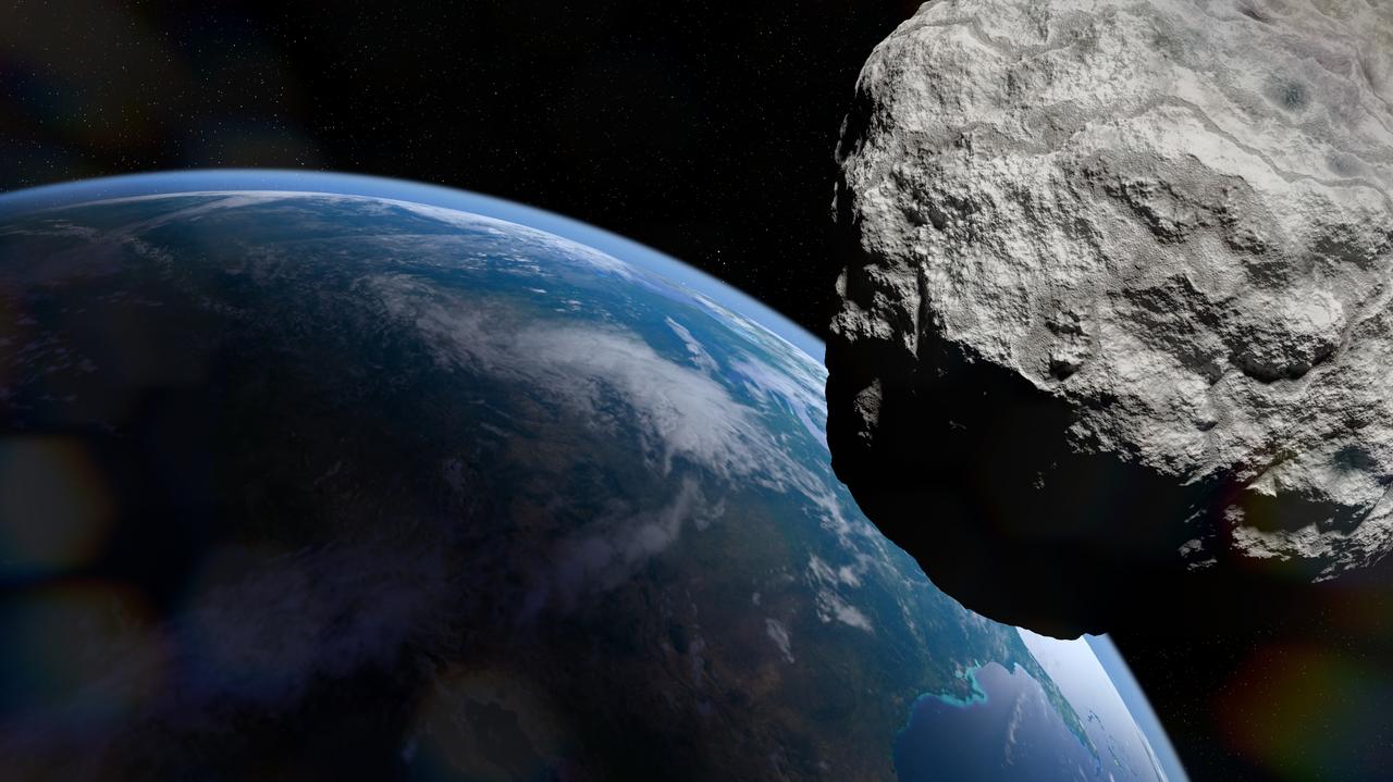 El asteroide 7335 (1989 JA) pasó cerca de la Tierra el domingo.  Tiene un diámetro de más de un kilómetro.