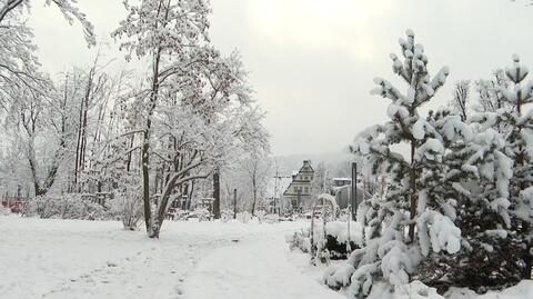 W Zakopanem spadł śnieg