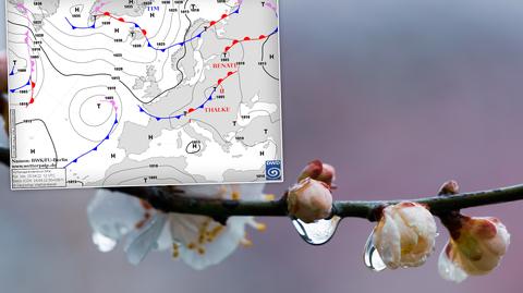 Prognoza pogody na poniedziałek