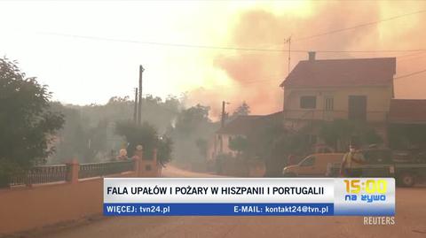 Polka mieszkająca w Portugalii o pożarach