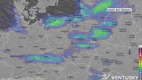 Prognozowana temperatura w ciągu kolejnych dni