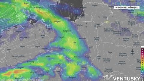 Prognoza opadów na okres 14-18.11