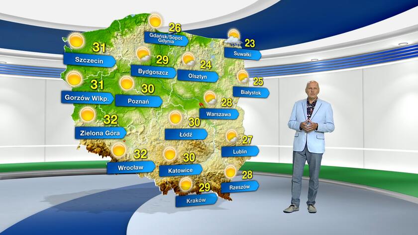 Prognoza pogody na niedzielę 