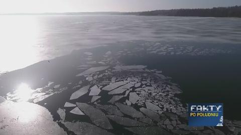Topniejący lód jest bardzo niebezpieczny 